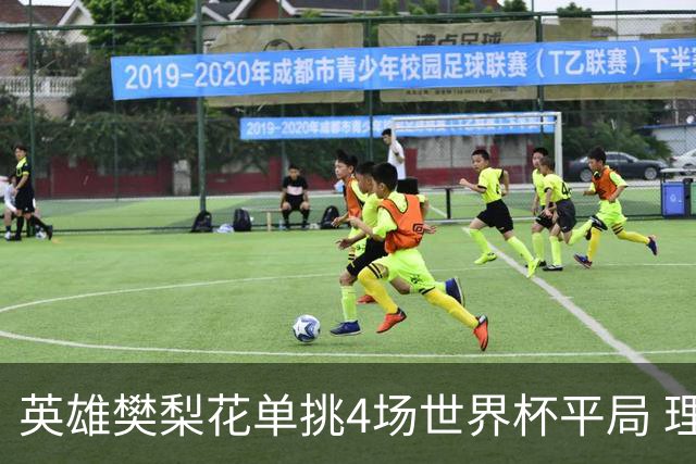 英雄樊梨花单挑4场世界杯平局 理论中足彩500万